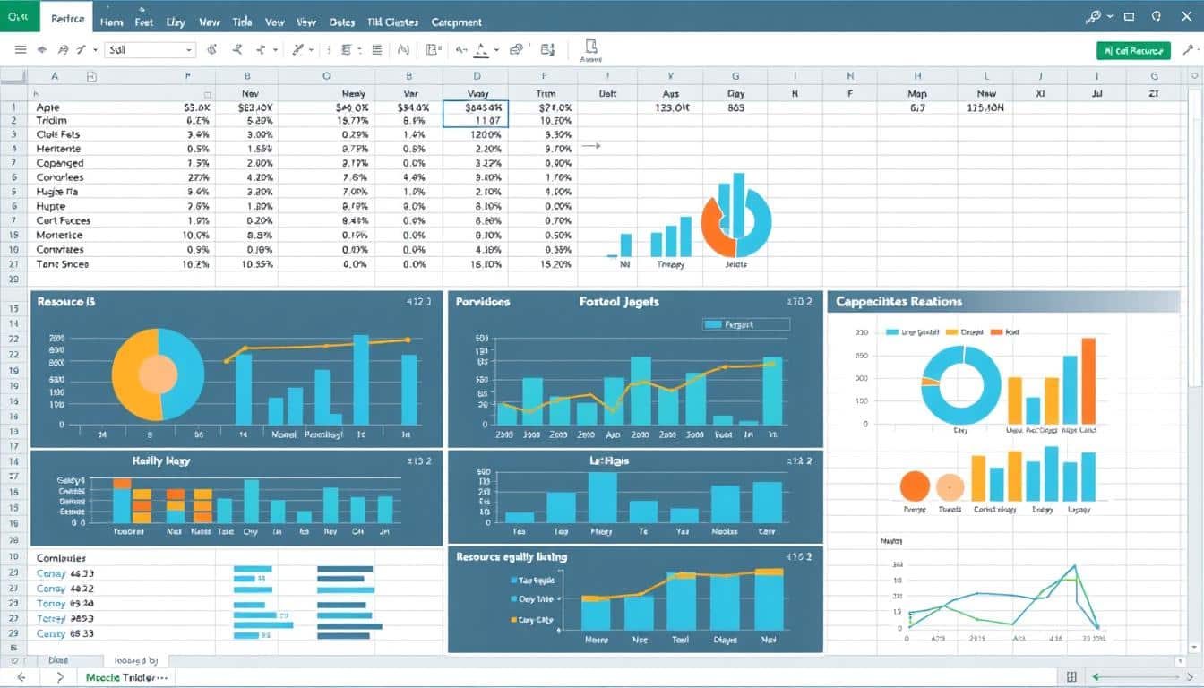 Auslastungsplanung Excel Vorlage hier kostenlos downloaden