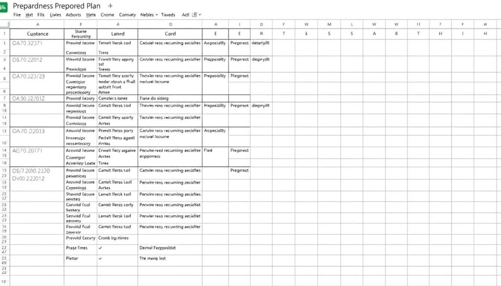 Bereitschaftsplan Excel Vorlage hier kostenlos downloaden