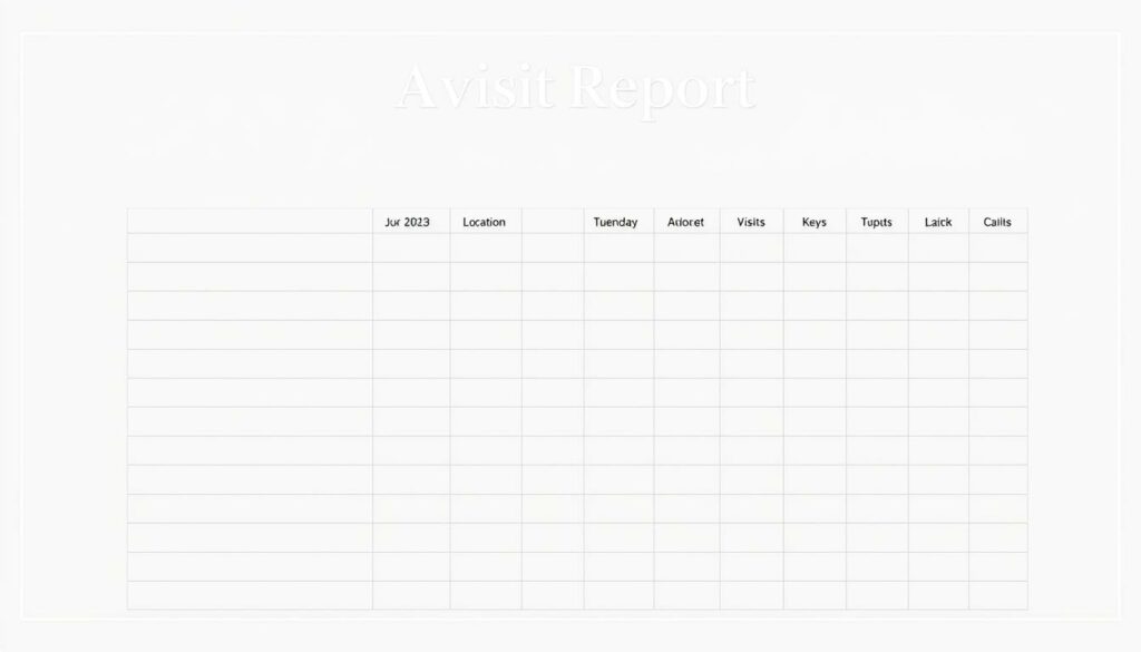 Besuchsbericht Excel Vorlage hier kostenlos downloaden