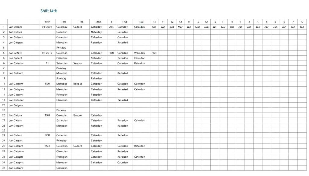 Dienstplan 2027 Excel Vorlage hier kostenlos downloaden