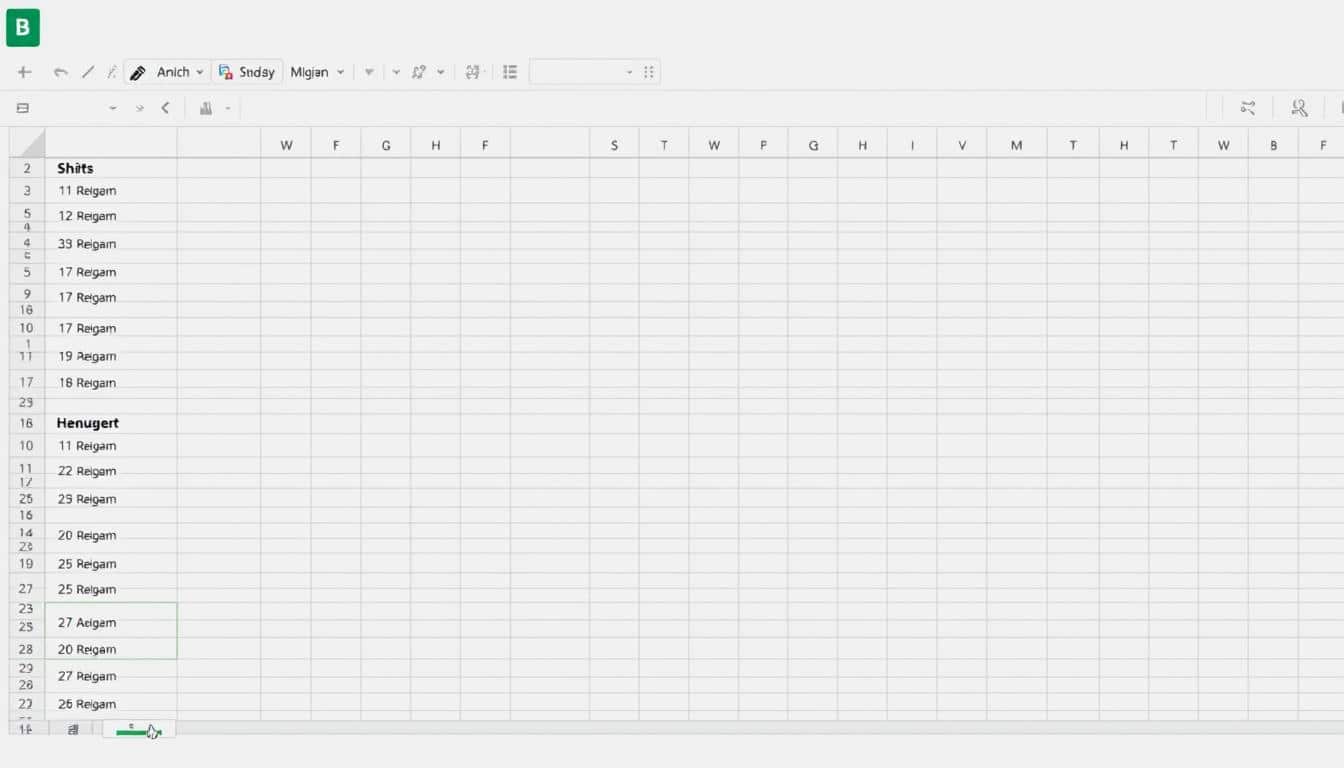 Dienstplanung Excel Vorlage hier kostenlos downloaden