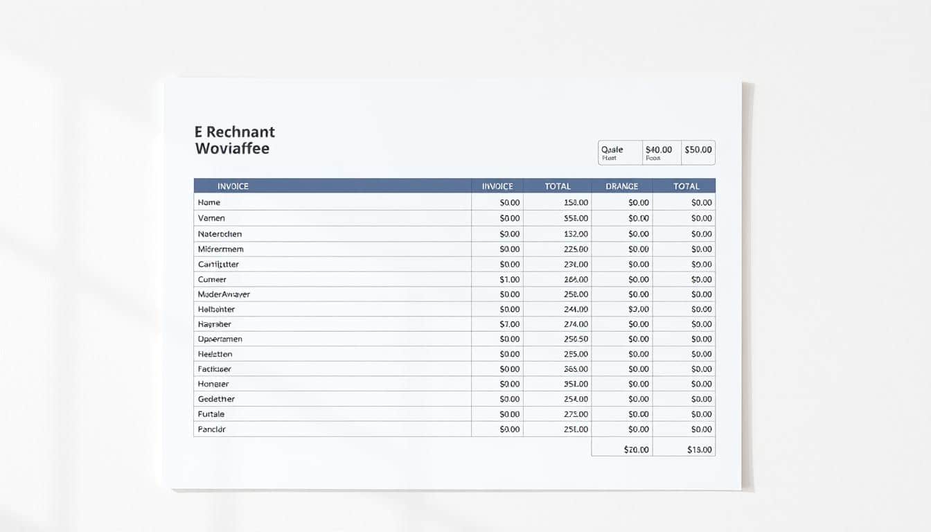 E Rechnung Excel Vorlage hier kostenlos downloaden