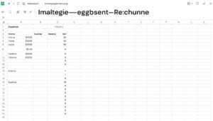 Einnahmen Ausgaben Rechnung  Excel Vorlage hier kostenlos downloaden