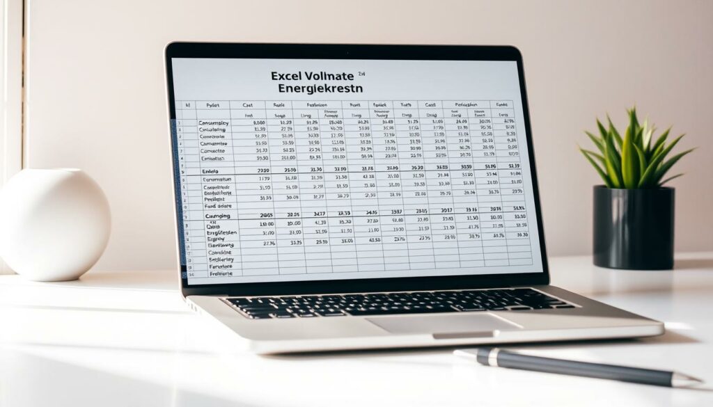 Energieverbrauch Excel Vorlage hier kostenlos downloaden