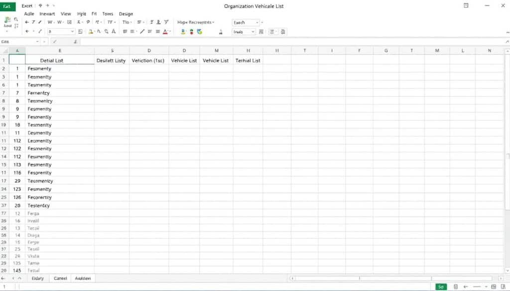 Fahrzeugliste Excel Vorlage hier kostenlos downloaden