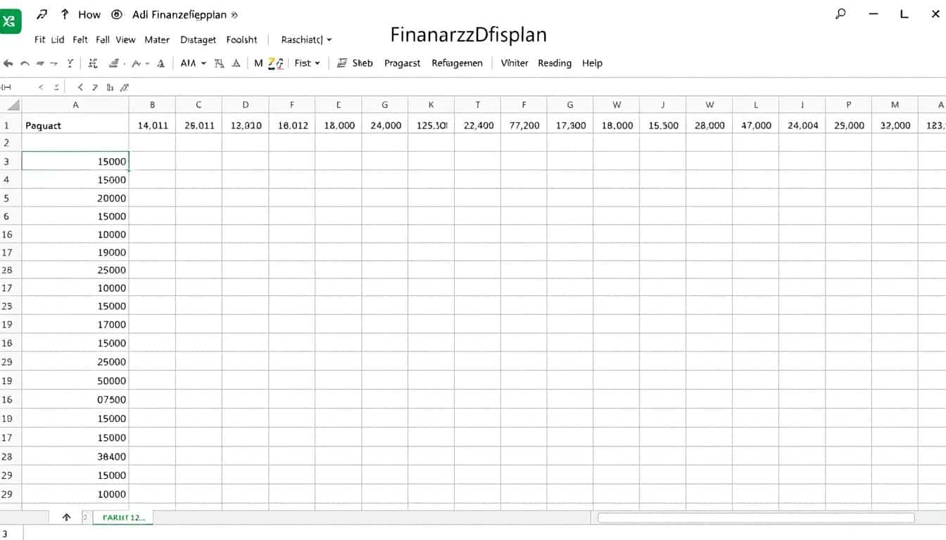 Finanzierungsplan Excel Vorlage hier kostenlos downloaden