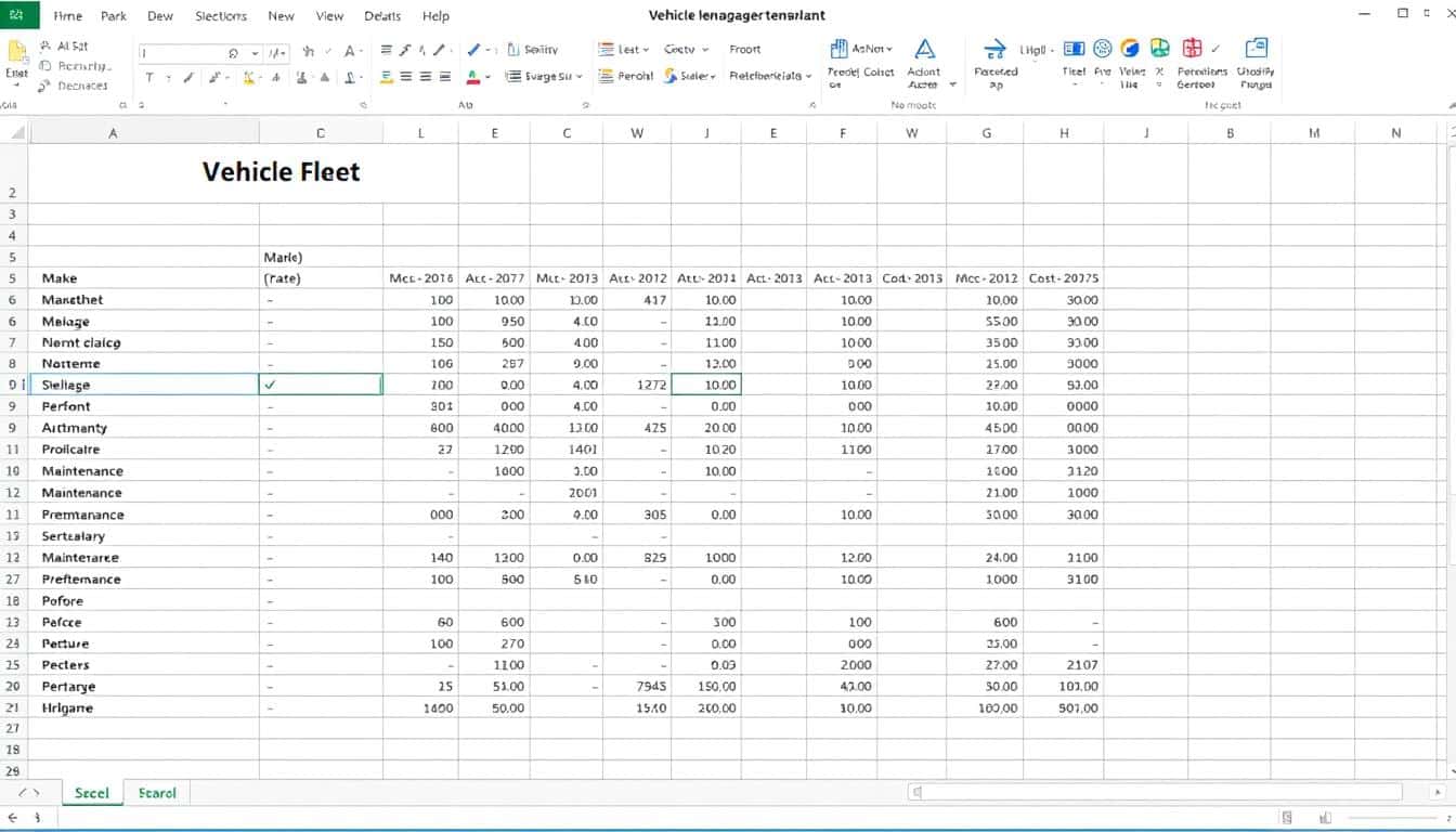 Fuhrparkverwaltung Excel Vorlage hier kostenlos downloaden