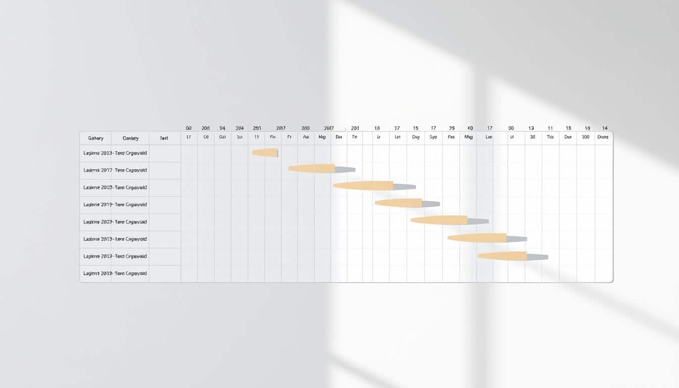 Gantt Diagramm Stunden Excel Vorlage hier kostenlos downloaden