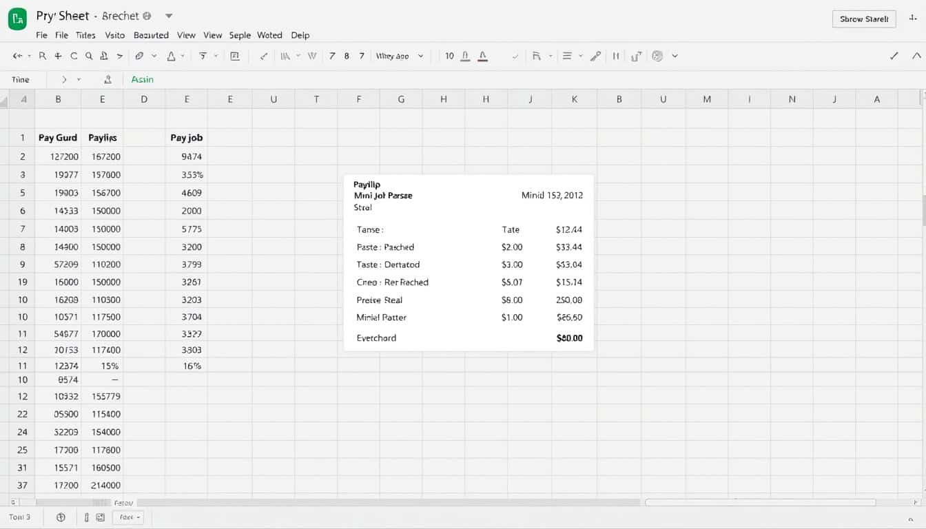 Gehaltsabrechnung Minijob Excel Vorlage hier kostenlos downloaden