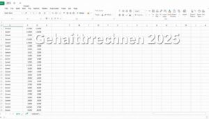 Gehaltsrechner 2025 Excel Vorlage hier kostenlos downloaden