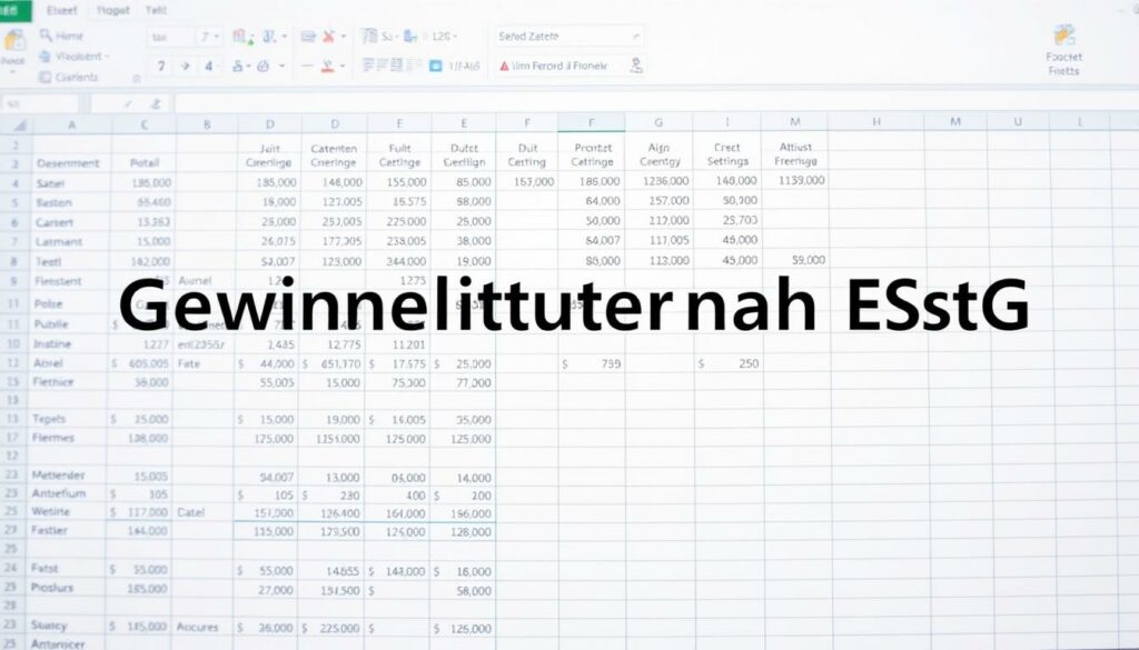 Gewinnermittlung nach 4 Abs 3 Estg Excel Vorlage hier kostenlos downloaden