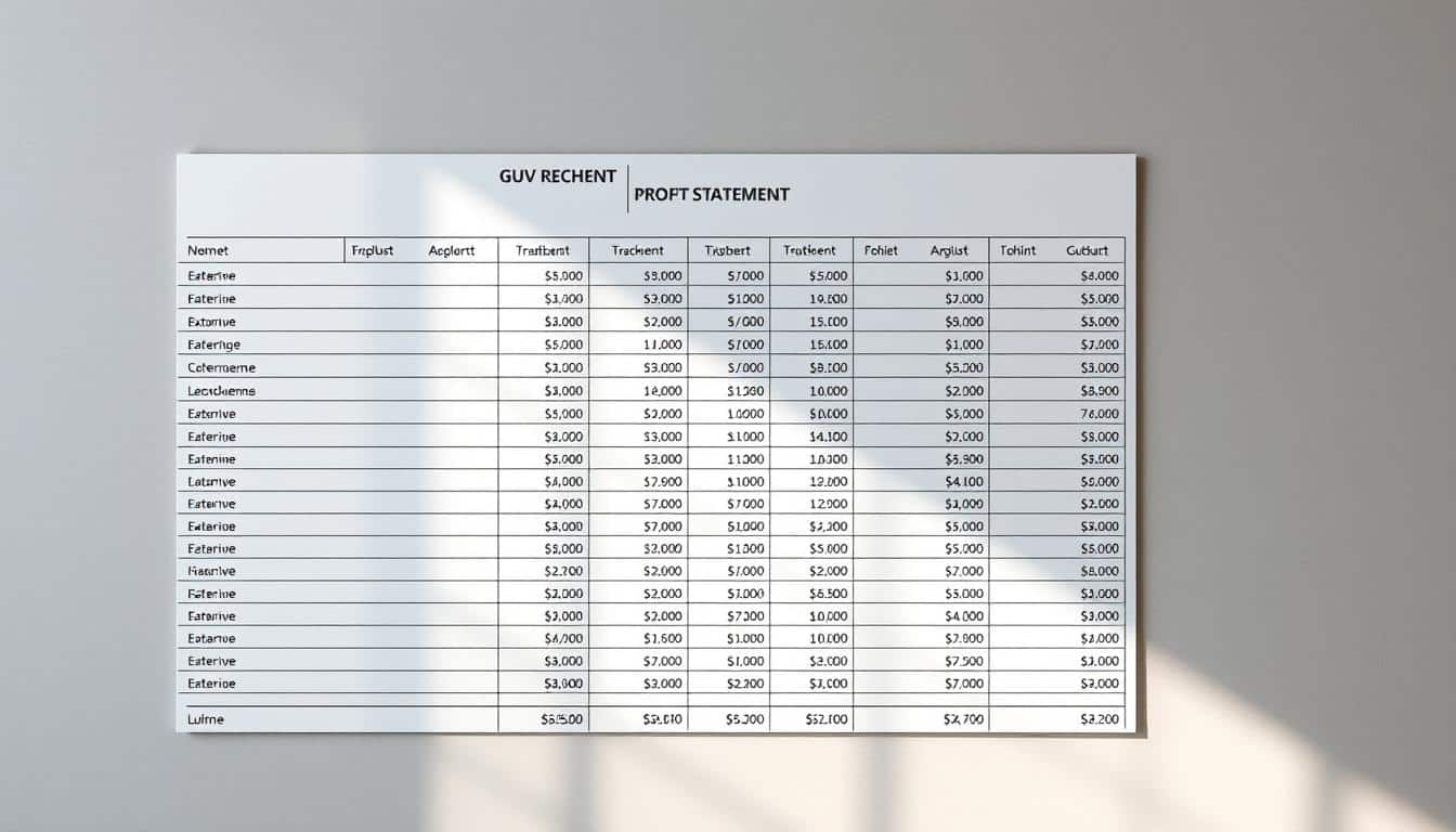 GuV Rechnung Excel Vorlage hier kostenlos downloaden