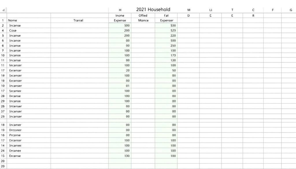 Haushaltsbuch Tabelle Excel Vorlage hier kostenlos downloaden