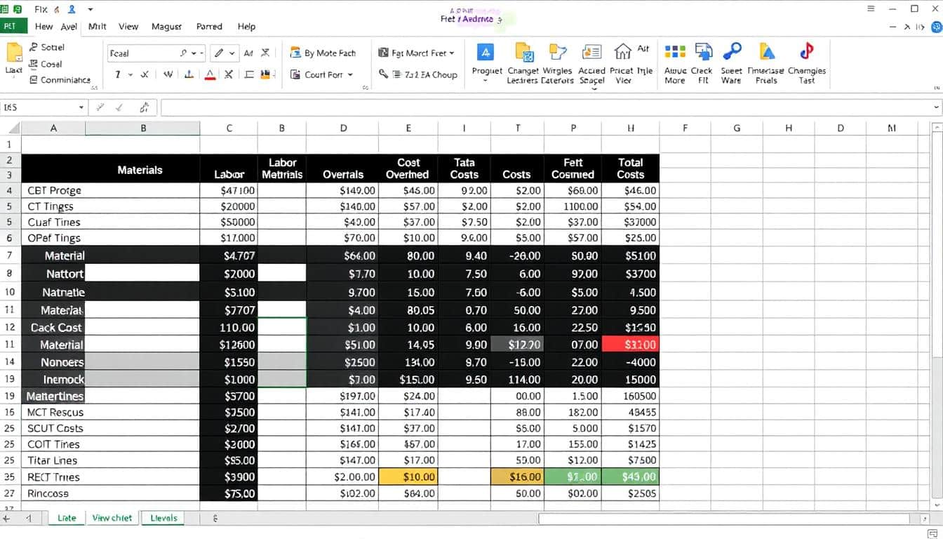 Herstellkosten Kalkulation Excel Vorlage hier kostenlos downloaden