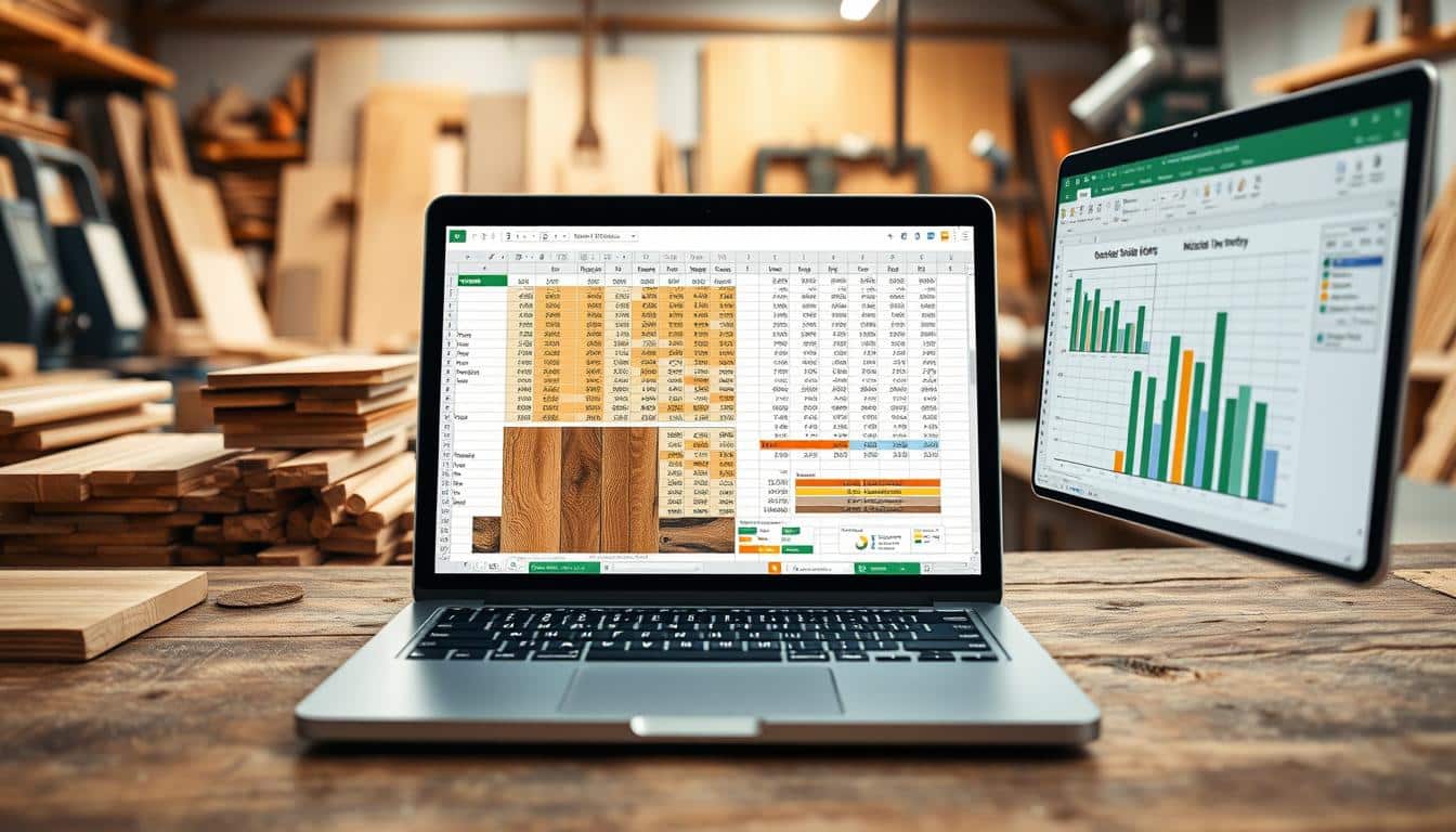 Holzliste Excel Vorlage hier kostenlos downloaden