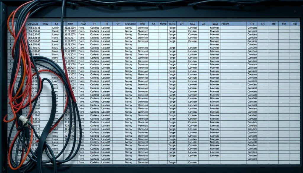 Kabelliste Excel Vorlage hier kostenlos downloaden