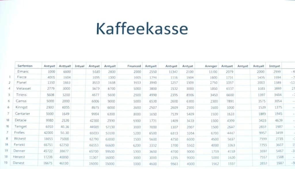 Kaffeekasse Excel Vorlage hier kostenlos downloaden