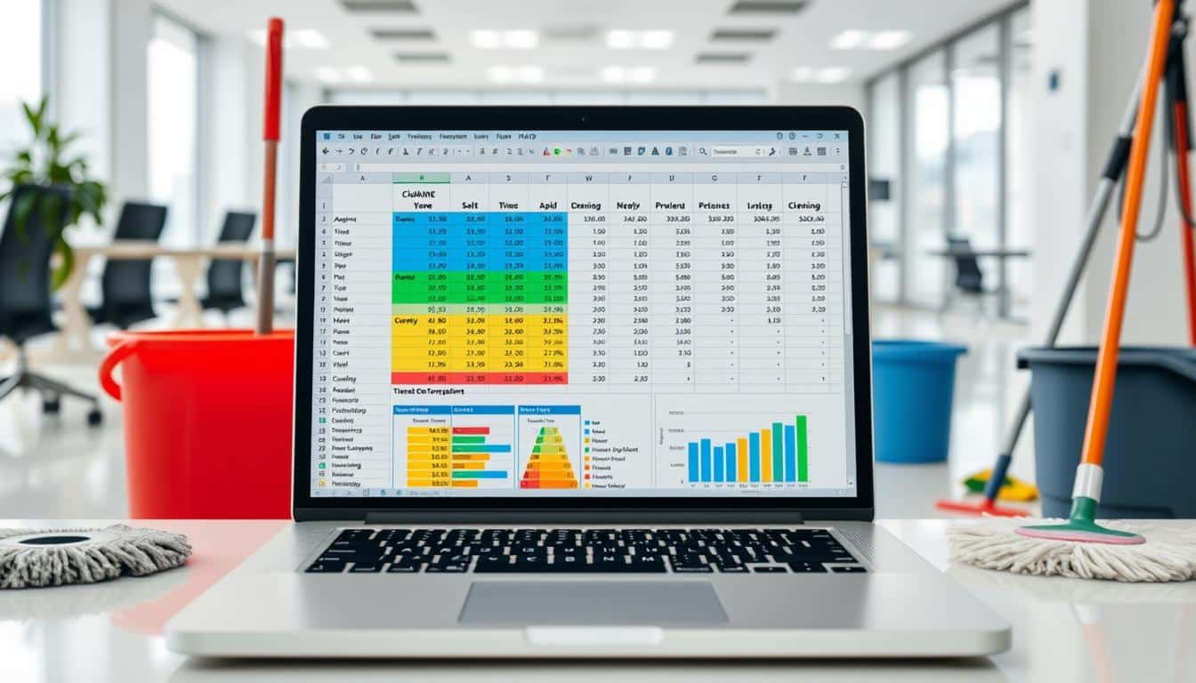 Kalkulation Gebäudereinigung Excel Vorlage hier kostenlos downloaden