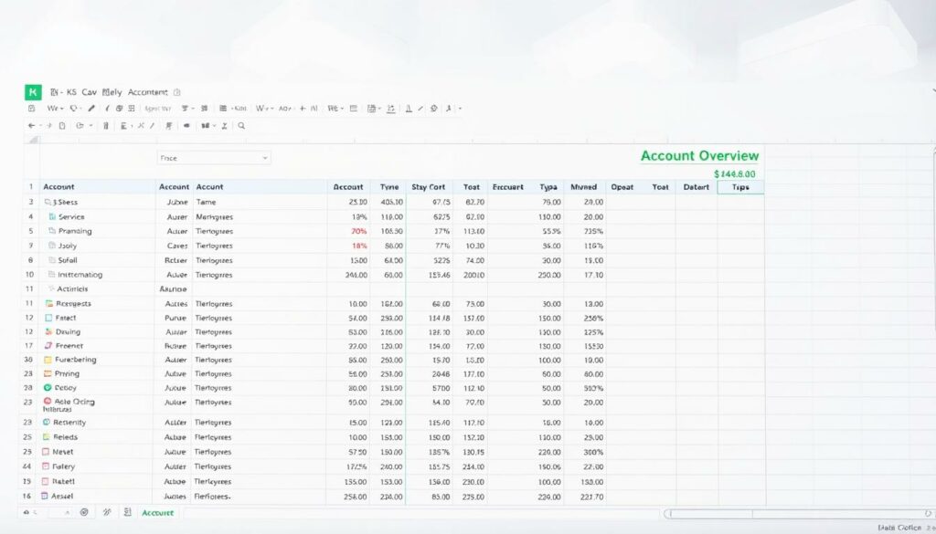 Kontoübersicht Excel Vorlage hier kostenlos downloaden