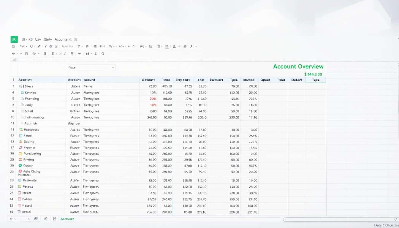 Kontoübersicht Excel Vorlage hier kostenlos downloaden