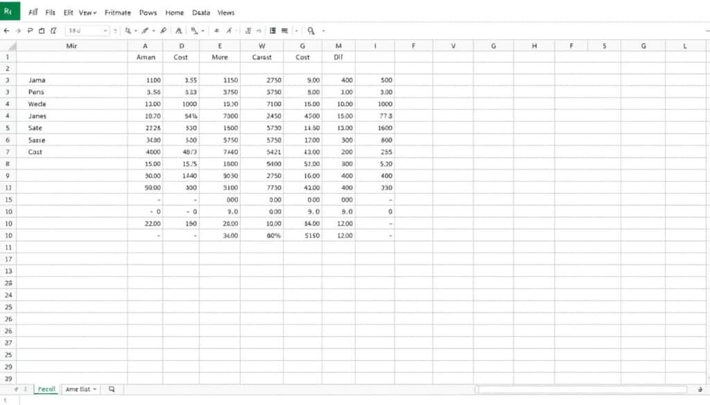 Kostenschätzung Excel Vorlage hier kostenlos downloaden