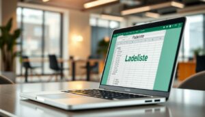 Ladeliste Excel Vorlage hier kostenlos downloaden