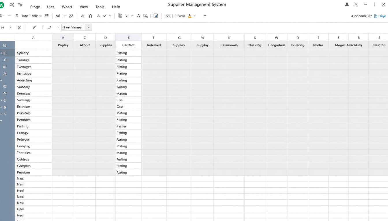 Lieferantenliste Excel Vorlage hier kostenlos downloaden