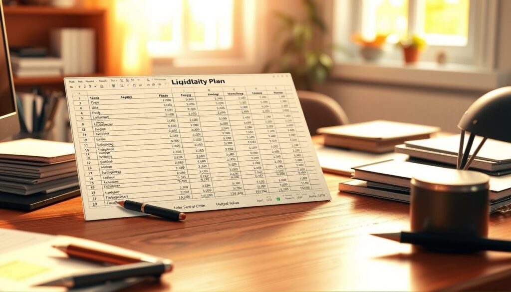 Liquiditätsplan  Excel Vorlage hier kostenlos downloaden