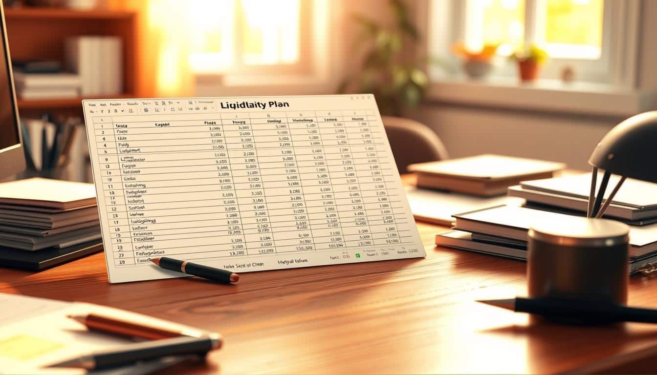 Liquiditätsplan  Excel Vorlage hier kostenlos downloaden