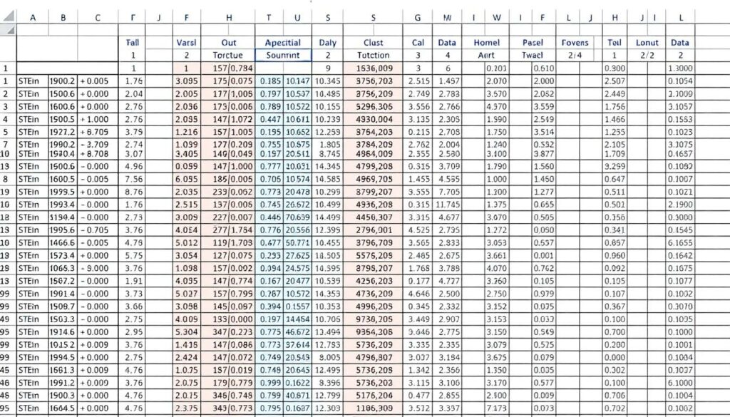 Matrix Excel Vorlage hier kostenlos downloaden