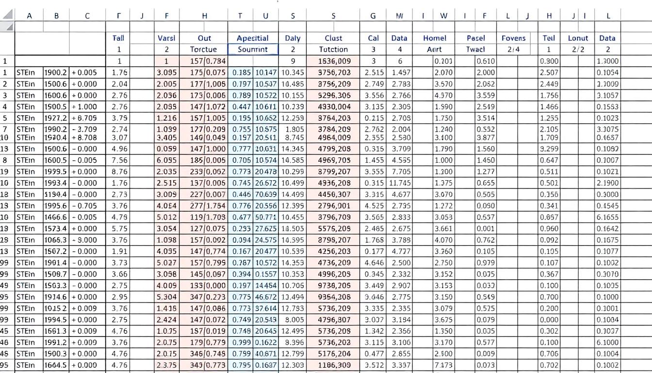 Matrix Excel Vorlage hier kostenlos downloaden