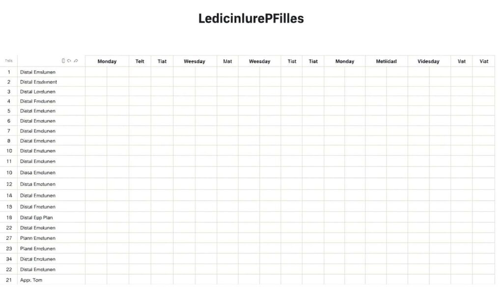 Medikationsplan Excel Vorlage hier kostenlos downloaden