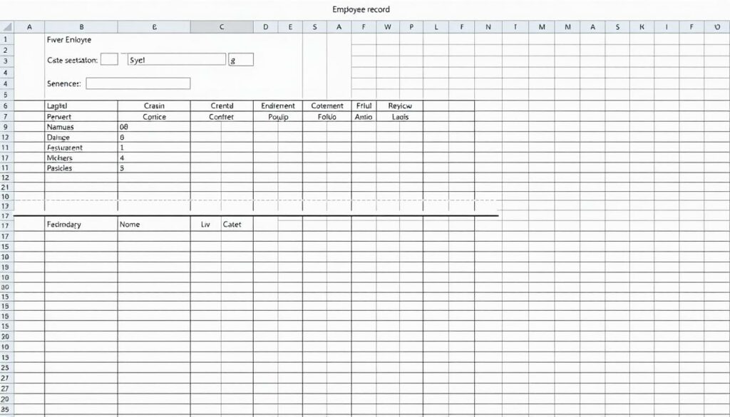 Mitarbeiter Stammdatenblatt Excel Vorlage hier kostenlos downloaden