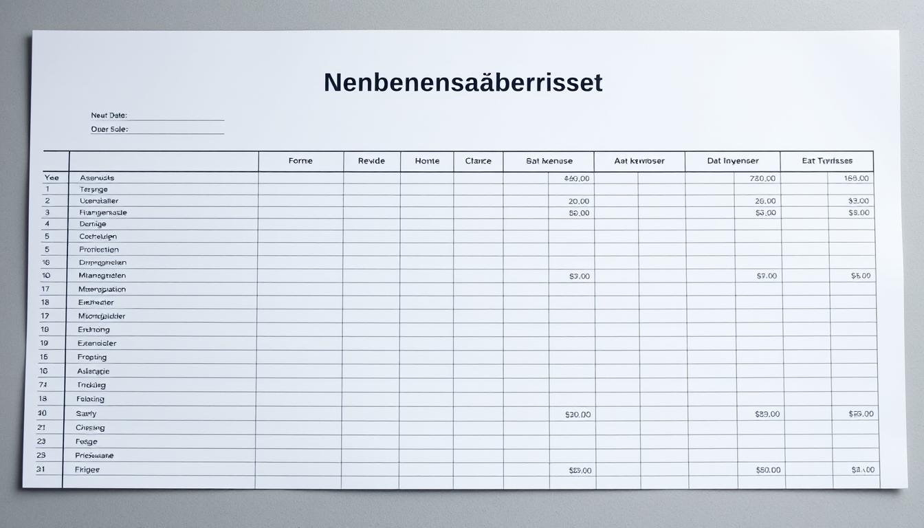 Nebenkosten Excel Vorlage hier kostenlos downloaden