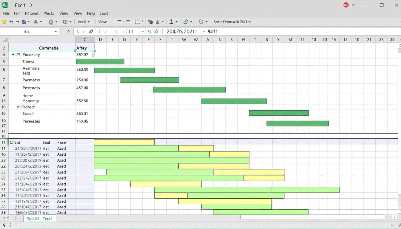 Netzplan Excel Vorlage hier kostenlos downloaden