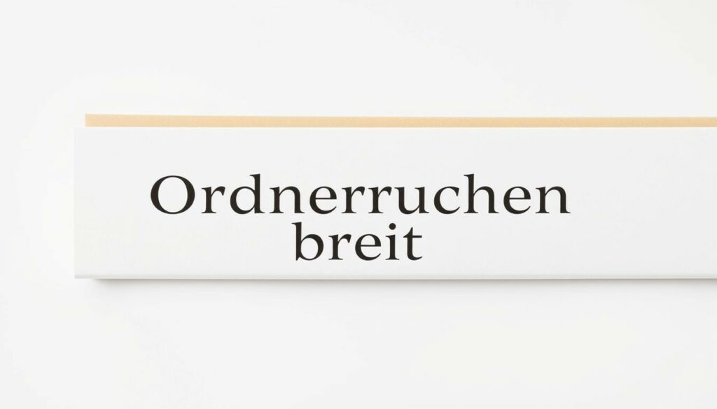 Ordnerrücken breit Excel Vorlage hier kostenlos downloaden