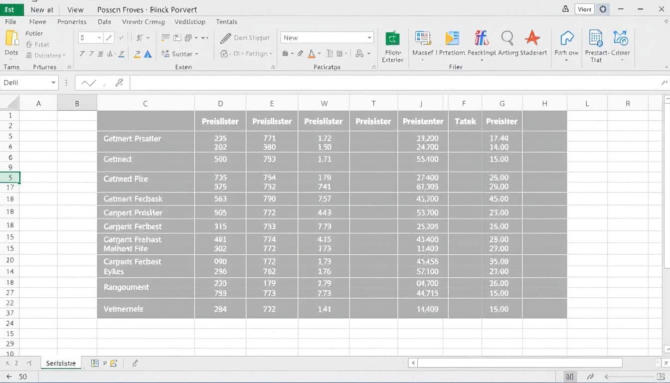 Preisliste erstellen Excel Vorlage hier kostenlos downloaden