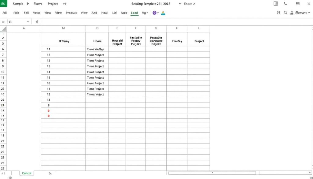 Projektzeiterfassung Excel Vorlage hier kostenlos downloaden