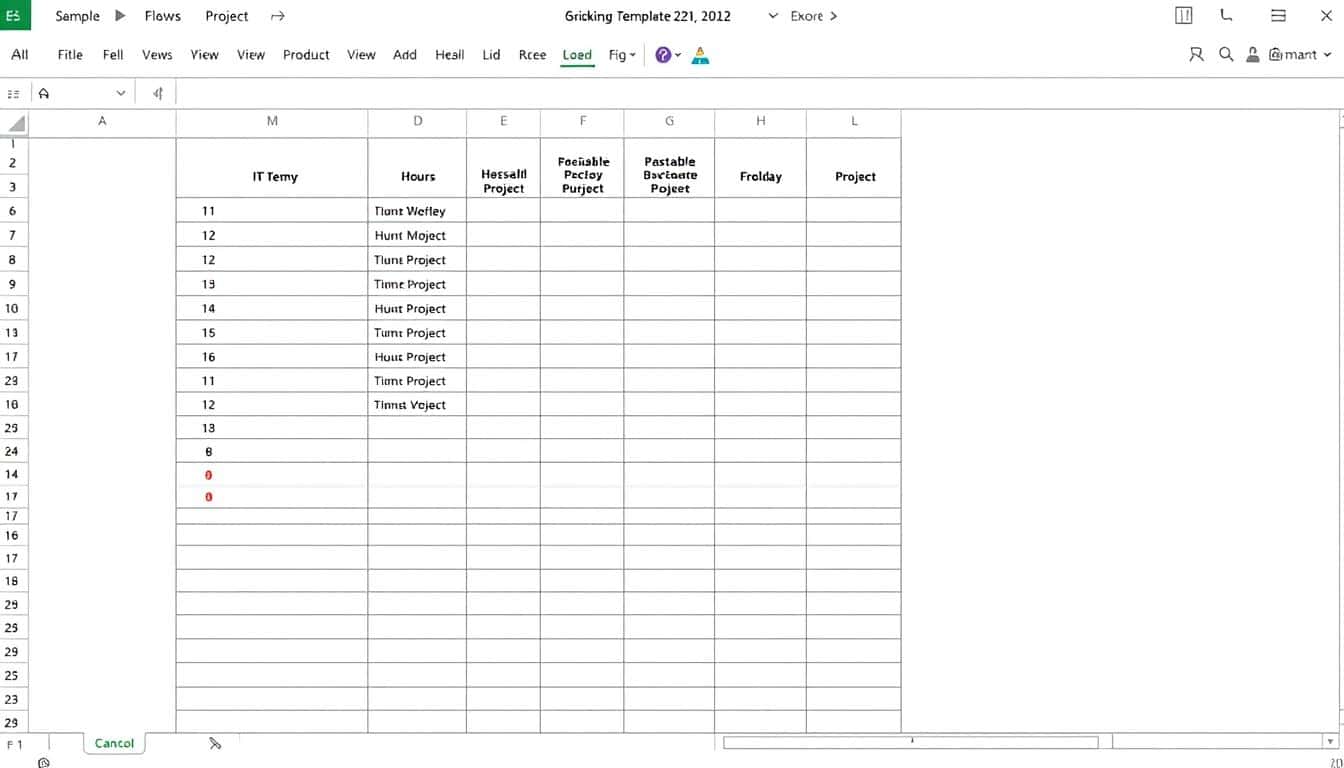 Projektzeiterfassung Excel Vorlage hier kostenlos downloaden