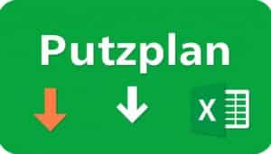 Putzplan  Excel Vorlage hier kostenlos downloaden