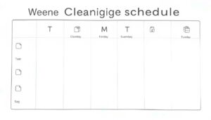 Putzplan wöchentlich Excel Vorlage hier kostenlos downloaden