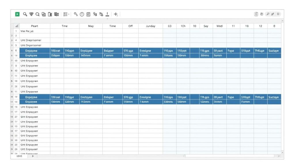 Schichtplaner Excel Vorlage hier kostenlos downloaden