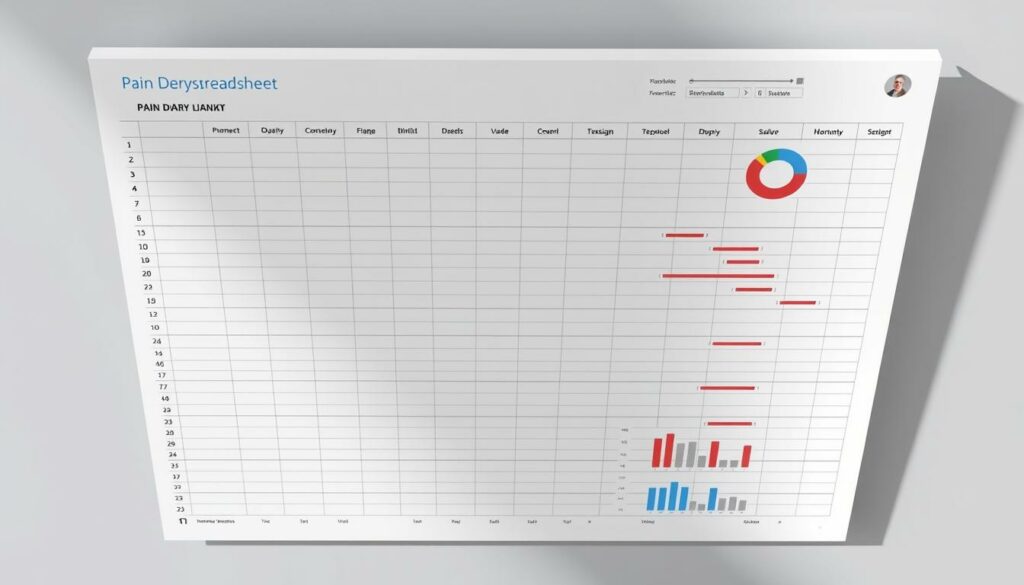 Schmerztagebuch Excel Vorlage hier kostenlos downloaden