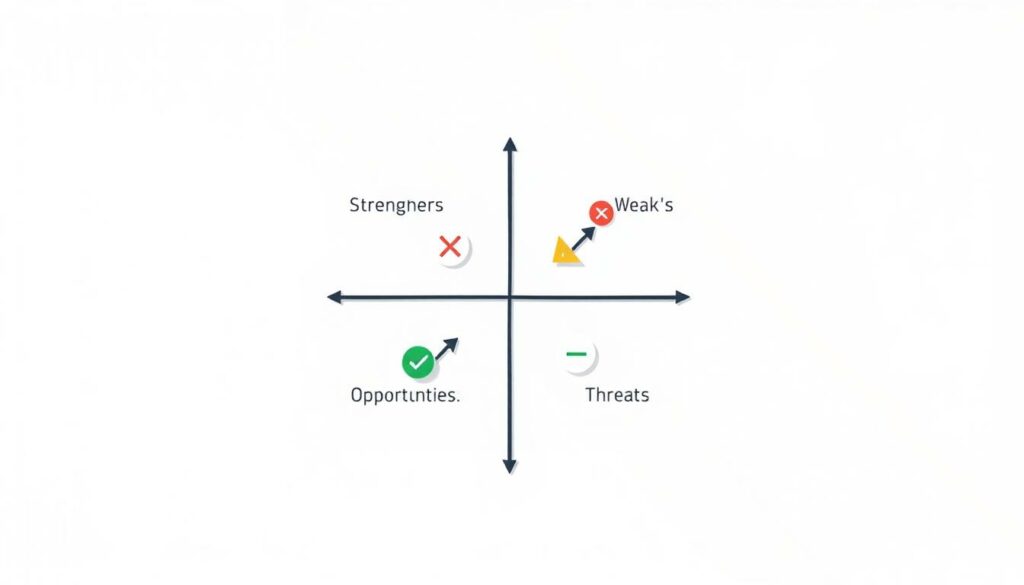 Swot Analyse  Excel Vorlage hier kostenlos downloaden