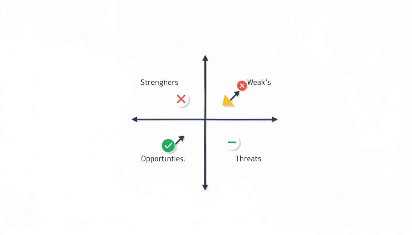 Swot Analyse  Excel Vorlage hier kostenlos downloaden