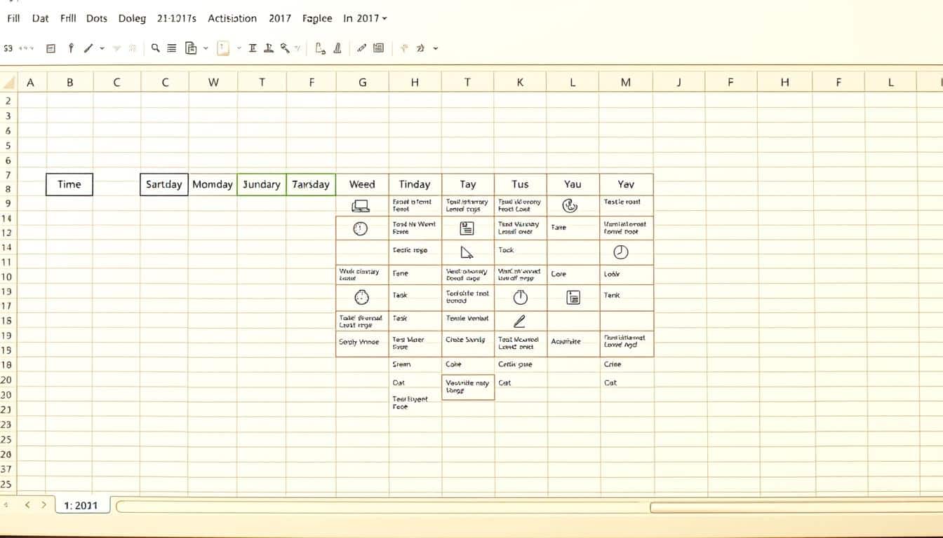 Timetable Excel Vorlage hier kostenlos downloaden