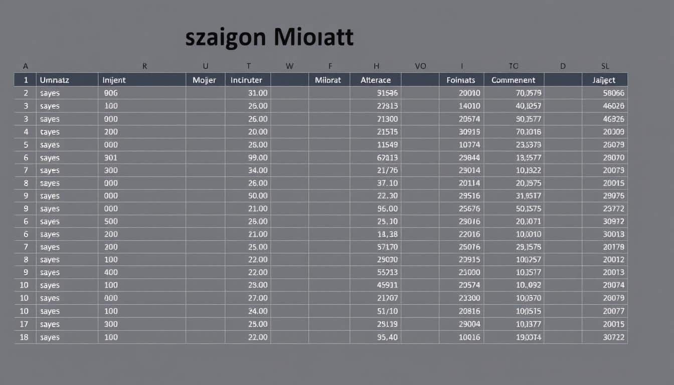 Umsatz pro Monat Excel Vorlage hier kostenlos downloaden