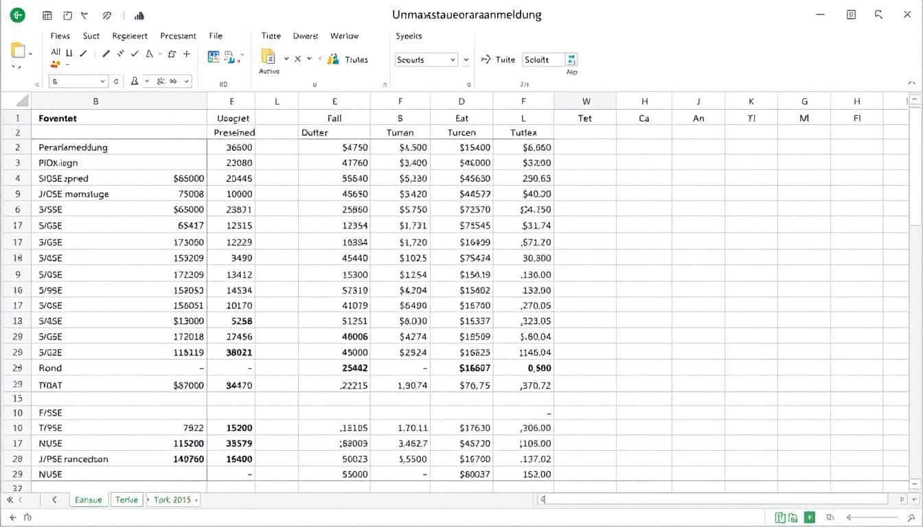 Umsatzsteuervoranmeldung Excel Vorlage hier kostenlos downloaden