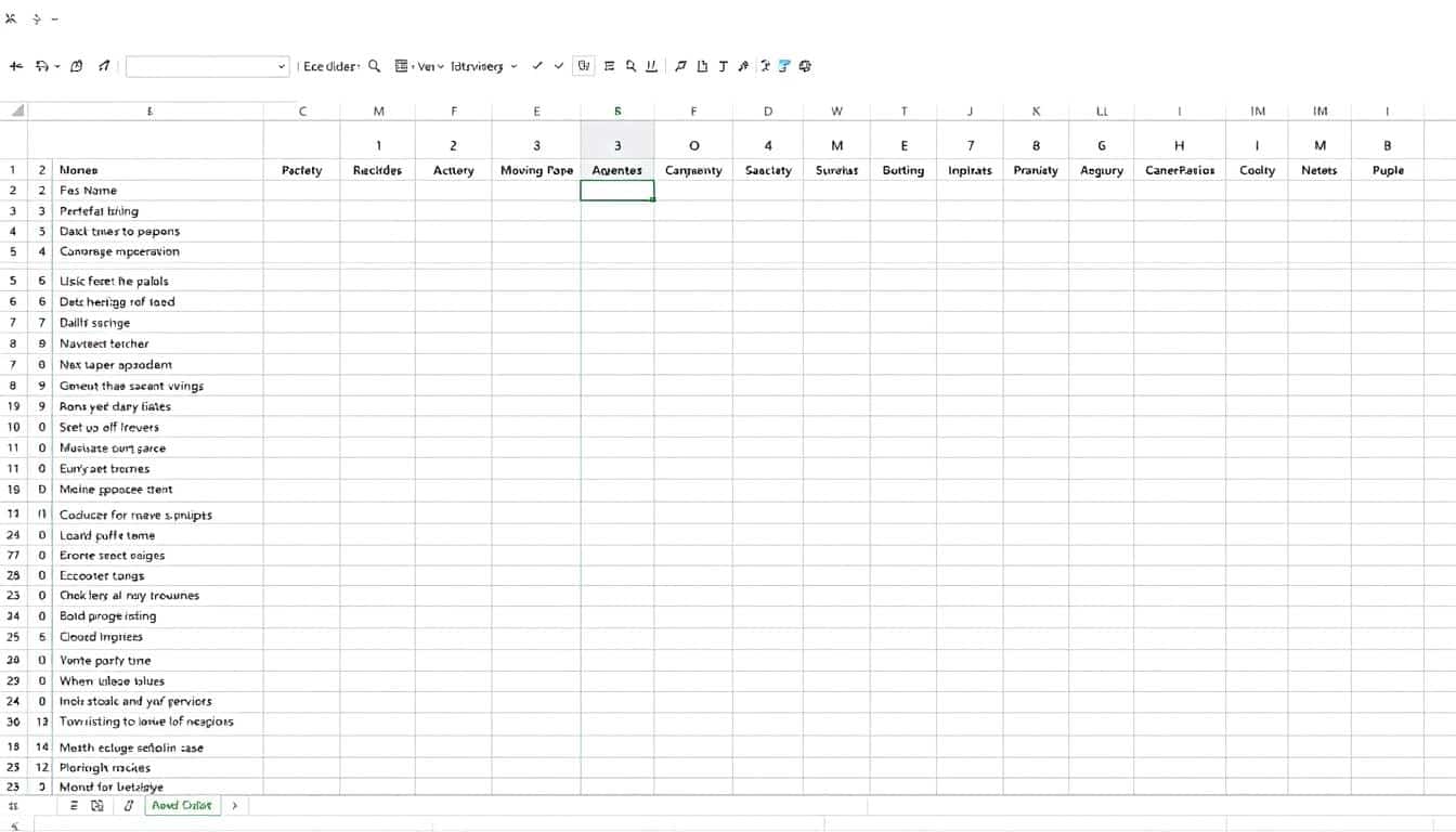 Umzugsliste Excel Vorlage hier kostenlos downloaden