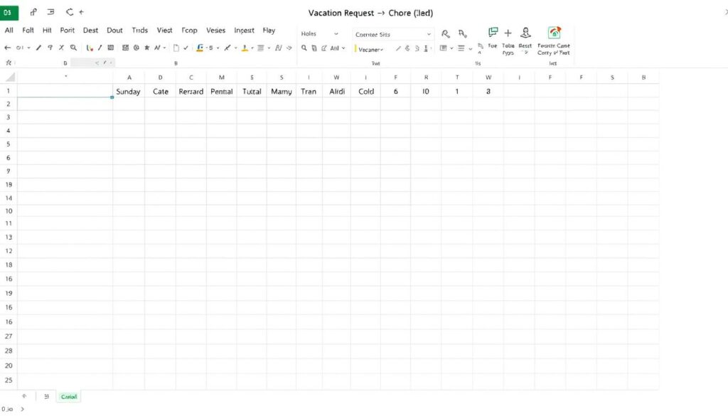 Urlaubsantrag  Excel Vorlage hier kostenlos downloaden